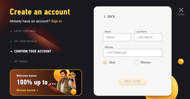FezBet Bonus Code Confirm Your Account