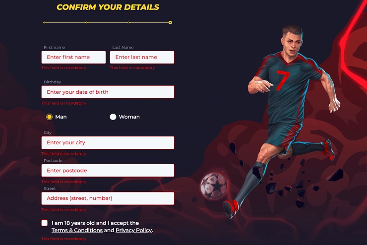 How To Confirm Your Account Details At PowBet