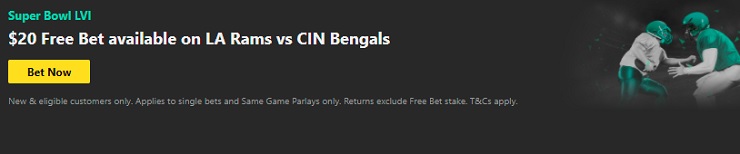 Bet365 Free Bet Offer for the Super Bowl in Canada