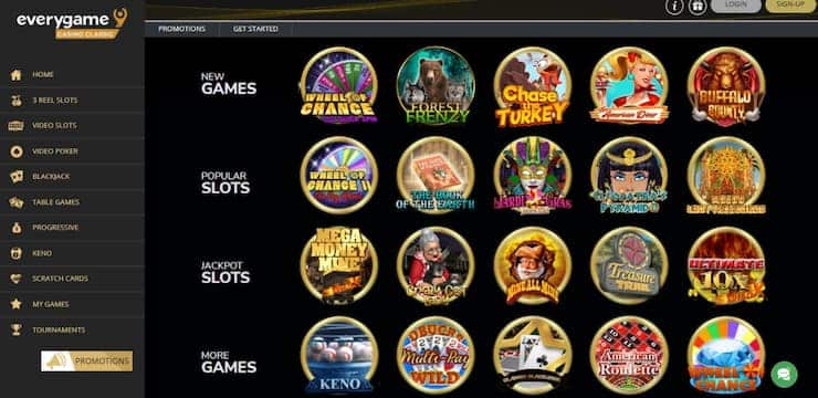 everygame casino classic