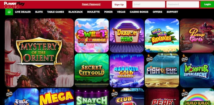 Top Real money casino apps Canada Power Play casino Step 1