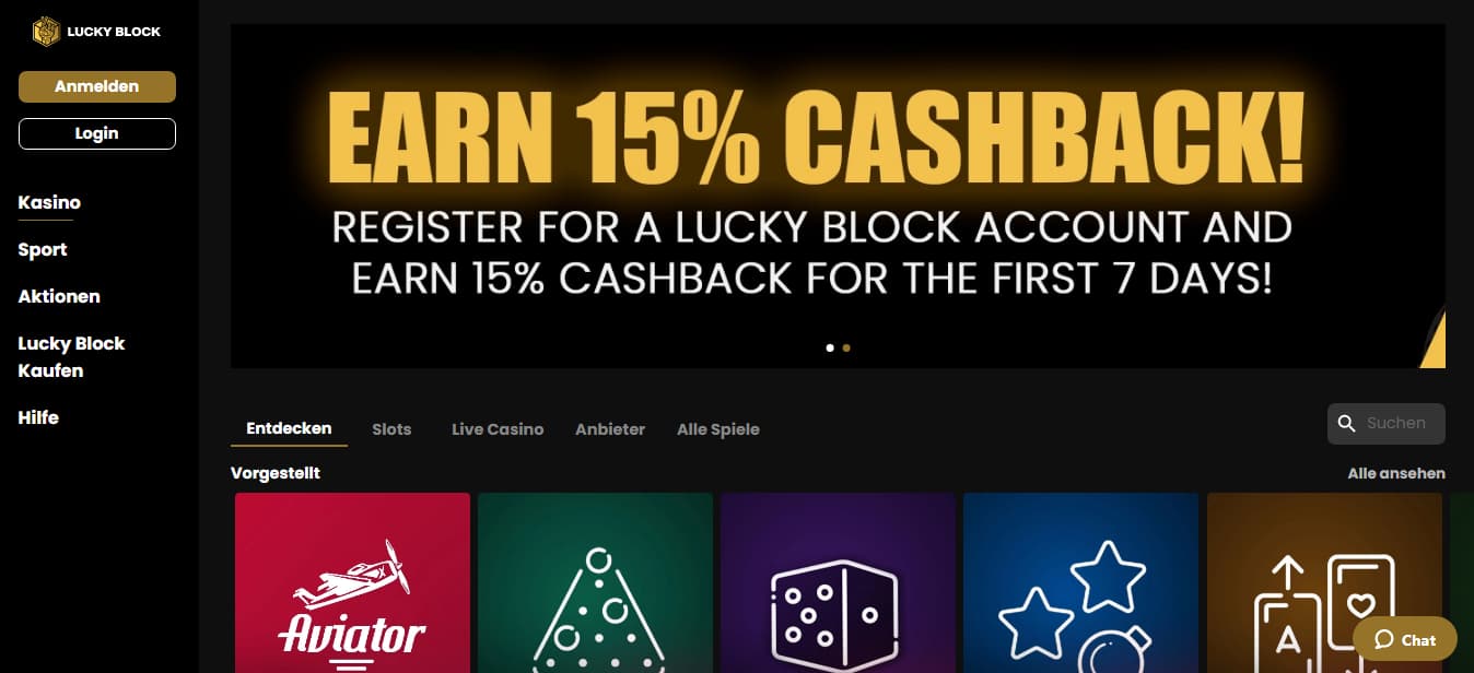 Lucky Block Online casino