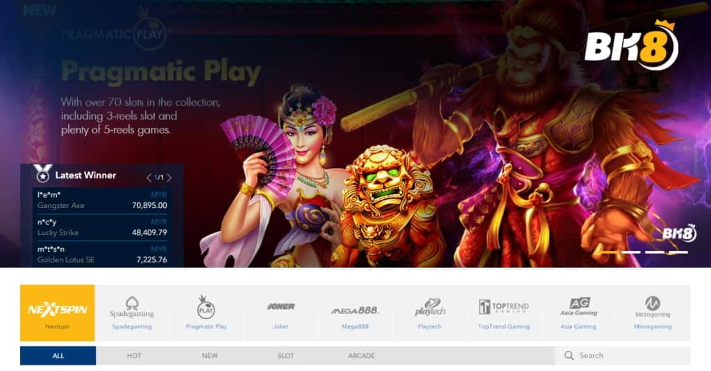 BK8 - Live Casino with Attractive Online Roulette and Blackjack Gambling Options