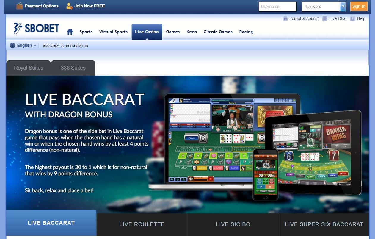 SBOBET - Leading Asian Live Casino in Indonesia