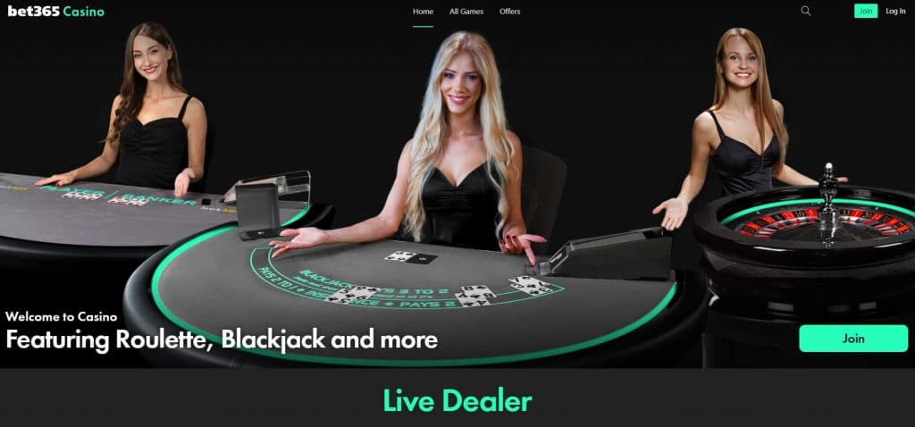 Bet365 Live Online Casino