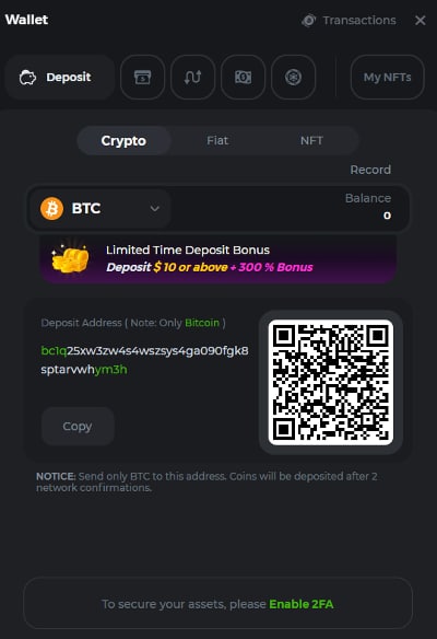 Bitcoin Casino South Korea - Deposit