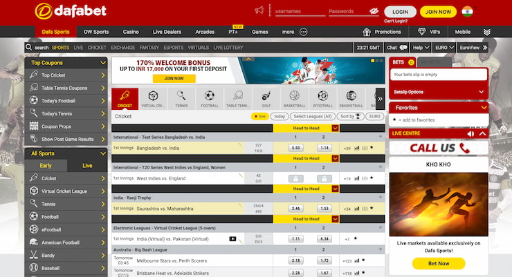 Best Sri Lanka Betting Sites Dafabet Home Page