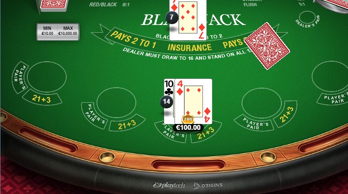 Premium Blackjack from the Playtech provider