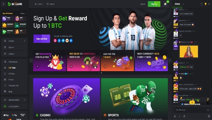 The BC.Game Bitcoin Gambling Site Philippines