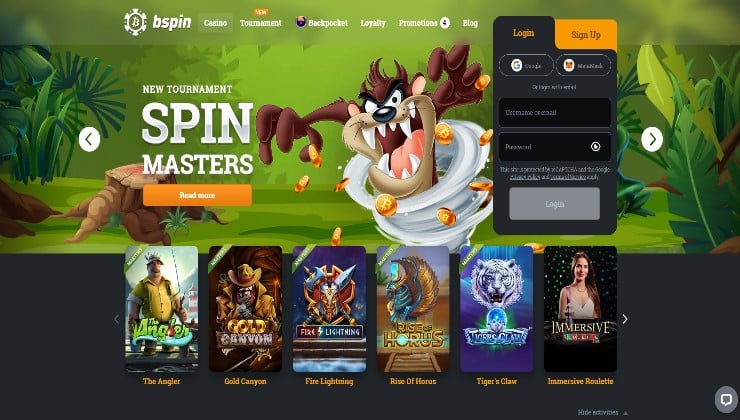 BSpin’s Bitcoin Gambling Site Philippines