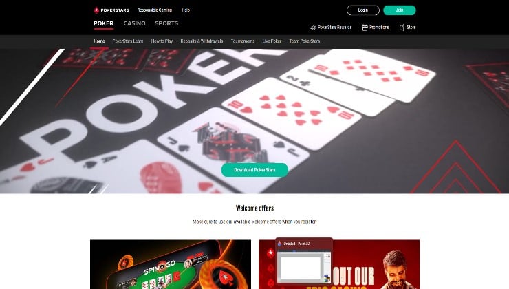 PokerStars poker site platform