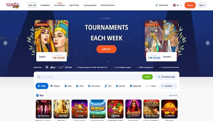 Vulkan Vegas - Reliable Philippines Online Casino using Gcash