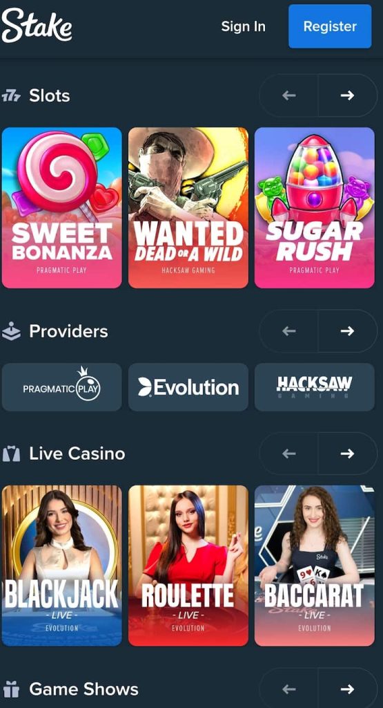 Stake Casino Review mobile