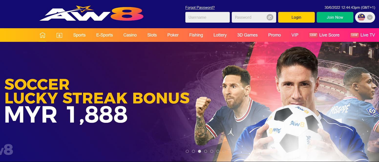 AW8 - Trusted Online Casino in Singapore that Supports Local Banking Methods