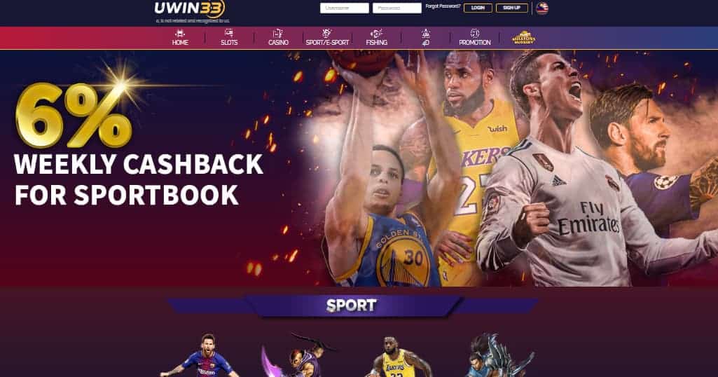 Uwin33 sportsbook