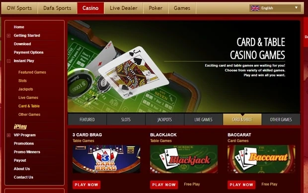 dafabet online bitcoin casino