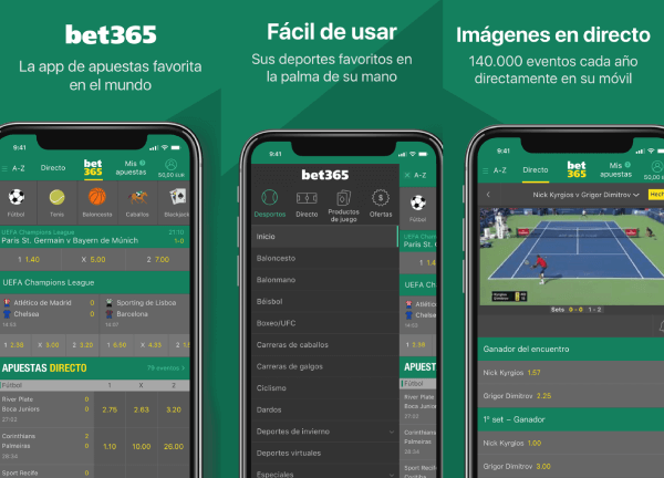 app bet365 México