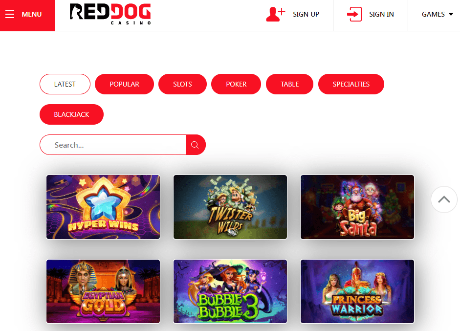 juegos de casino reales red dog casino