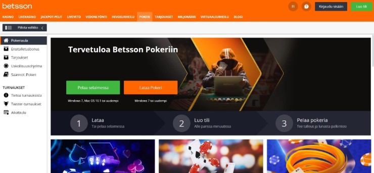 Betsson arvostelu - Betsson Casino & Vedonlyönti