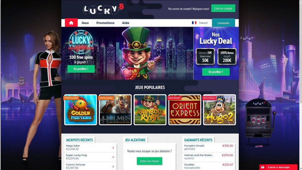 lucky 8 jeux casino en ligne gratuit