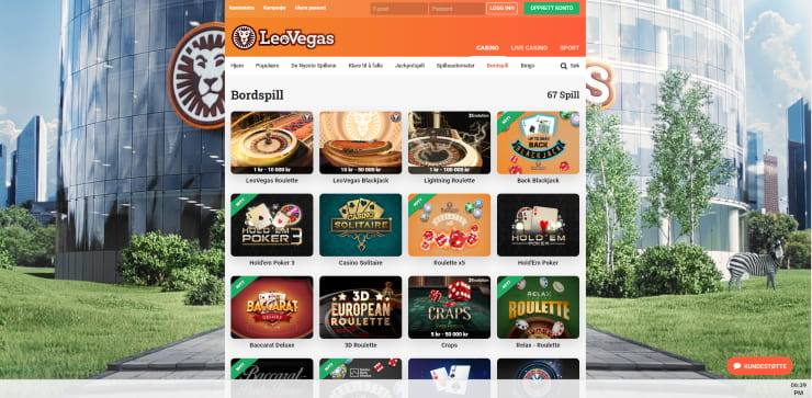 screenshot-leovegas-no-tablegames