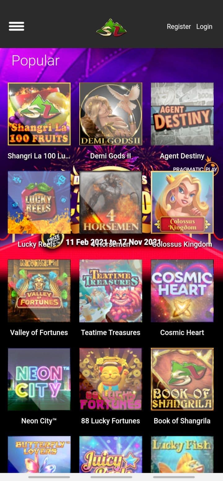 Shangrila casino app