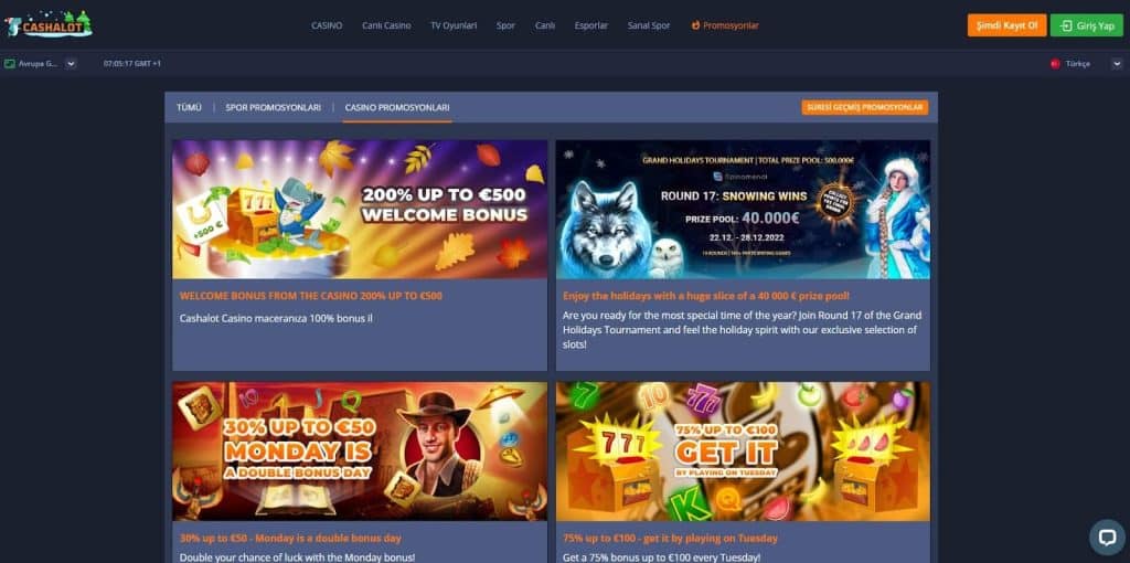 Casino Bonus Siteleri - Cashalot
