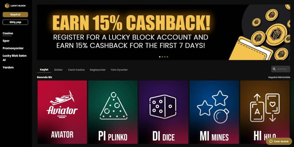 Casino Bonus Siteleri - Lucky Block