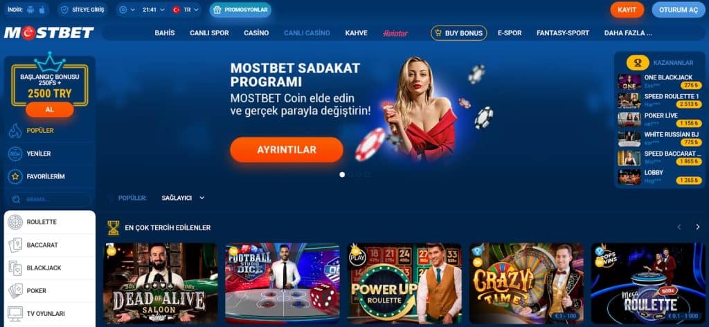 Mobil Casino Uygulamaları - Most Bet