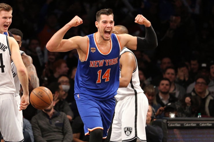NBA: New York Knicks at Brooklyn Nets