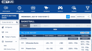 NBA Live Betting and In Play Guide 2022