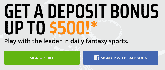 DraftKings Daily Fantasy Sports - $500 Bonus on DFS