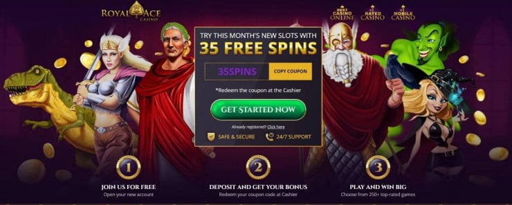 Royal Ace Casino No Deposit Bonus Codes Form