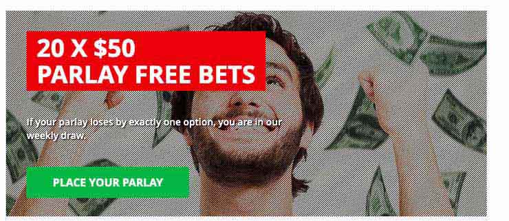 Everygame offers free parlay bets to their players