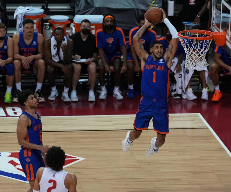 NBA: Summer League-New York Knicks at Detroit Pistons