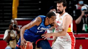 Team USA defeat Spain to move on to the Olympic semi-finals