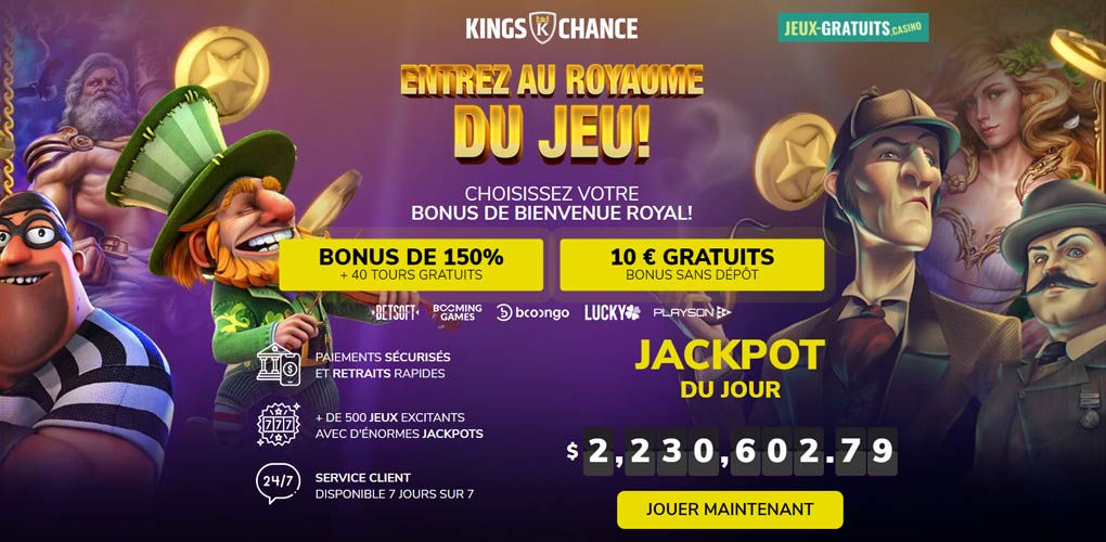 kings chance casino legal canada
