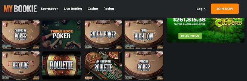 MyBookie - Best Pai Gow Poker Online Casinos - image