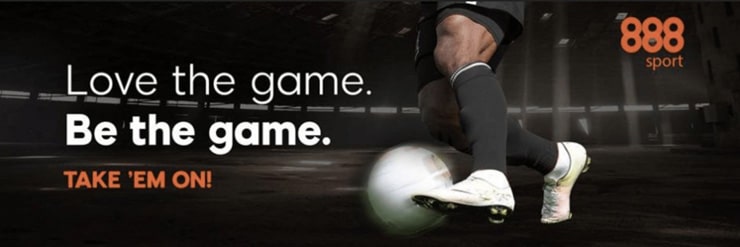 888sport: Love the game - Be the Game - Take 'em On!