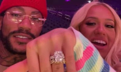 Derrick Rose proposes to Alaina Anderson with ginormous diamond ring (2)