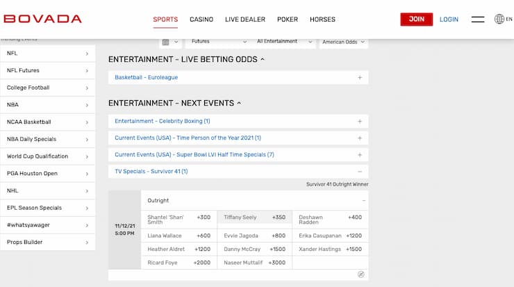 TV Show Betting Sites - How to Bet on TV Shows in the US