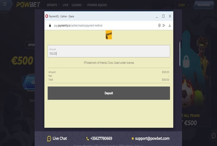 Payment Portal Screen