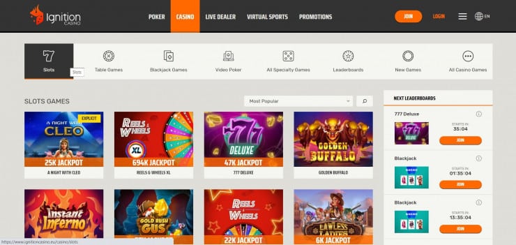 online casinos dallas tx - ignition casino