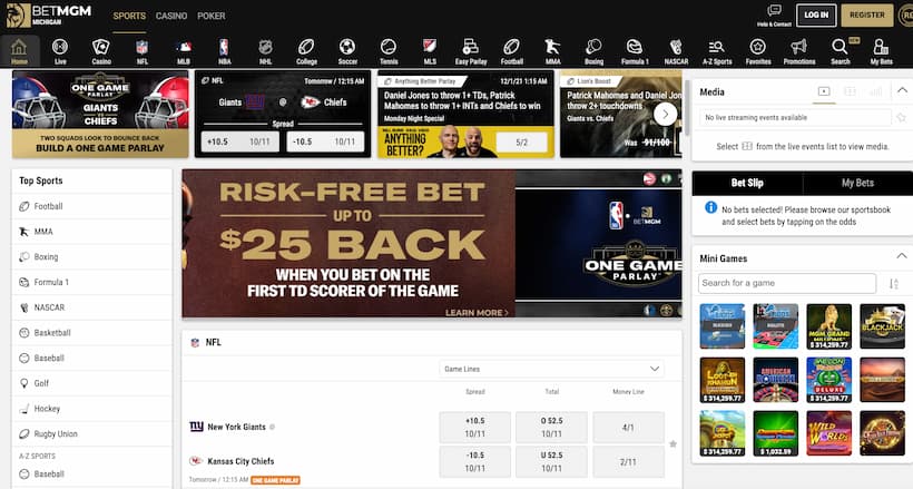 Michigan Sports Betting Sites: Best Online MI Sportsbooks & $5,000+ in Bonus!