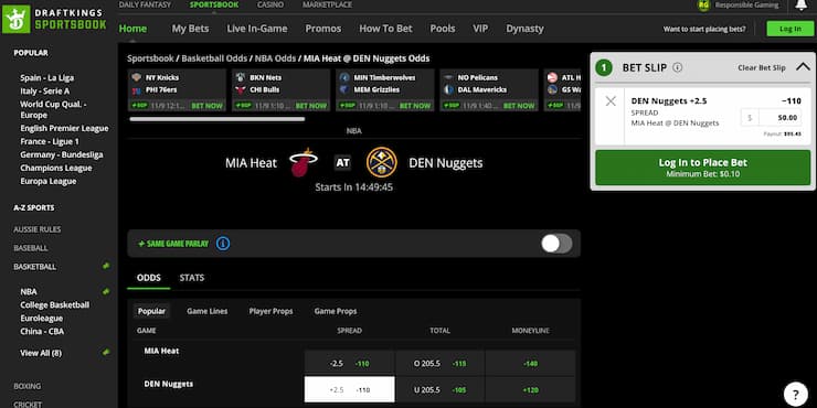 BEST COLORADO SPORTSBOOK FOR NBA and Denver Nuggets props