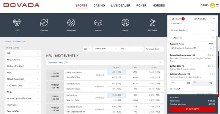 Teaser Betting - How to Place a Teaser Bet For Profit 2022