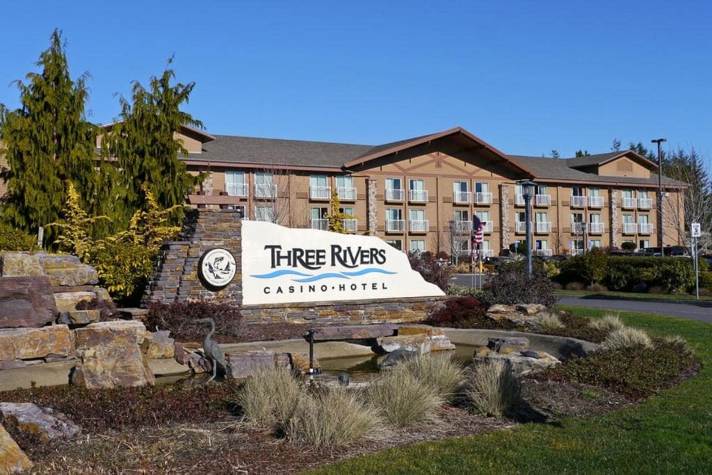 Three Rivers Casino Resort Entrance