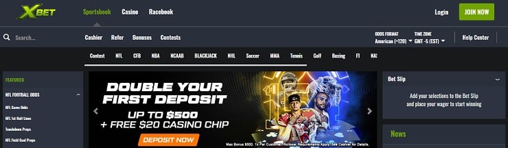 xBet Homepage