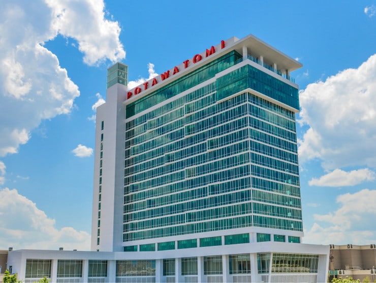 Potawatomi is the largest Wisconsin casino with a hotel