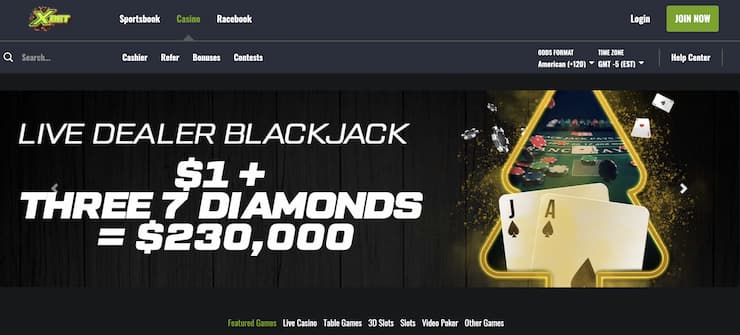 XBet Homepage - Online Gambling MA